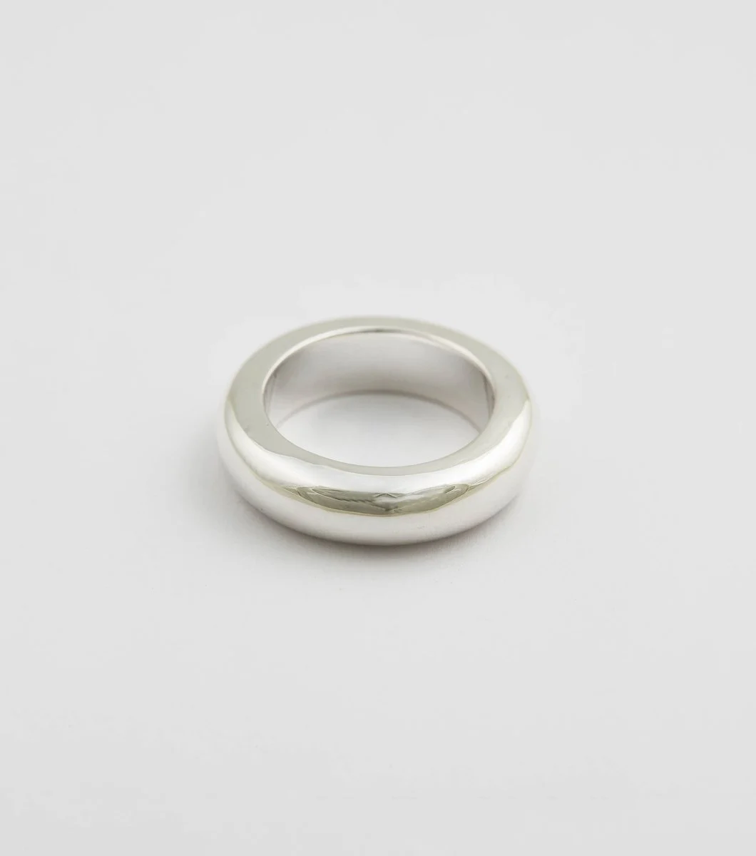 Syster P Bolded Ring Silver 16,5 mm