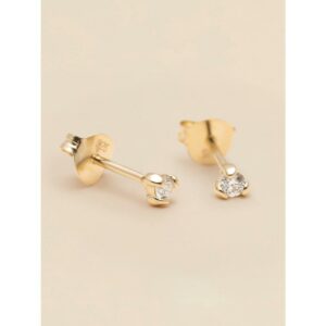 YLVA LI Signature Stud Diamond Örhängen 2,9mm – Gold 8623