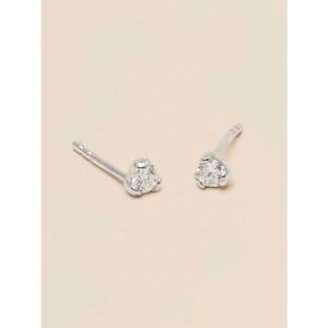 YLVA LI Signature Stud Diamond Örhängen 2,9mm – Silver 8624