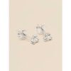 YLVA LI Signature Stud Diamond Örhängen 3,4mm – Silver 8626