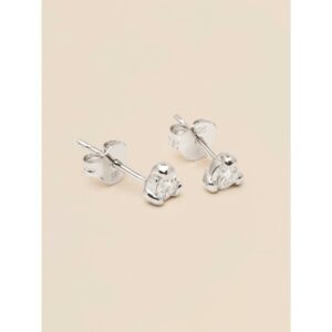 YLVA LI Signature Stud Diamond Örhängen 3,4mm – Silver 8626