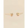 YLVA LI Stud Diamond Örhängen – Gold 8661