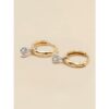 YLVA LI Essential Diamond Örhängen – Guld 8671