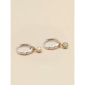 YLVA LI Essential Diamond Örhängen – Silver 8672