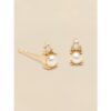 YLVA LI Diamond Pearl Örhängen – Gold 8711