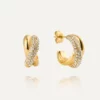 Mockberg Aurora Gold Hoops