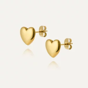 Mockberg Love Gold Medium Studs