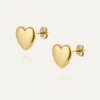 Mockberg Love Gold Large Studs
