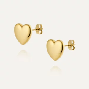Mockberg Love Gold Large Studs