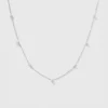 Syster P Celestia Halsband Silver