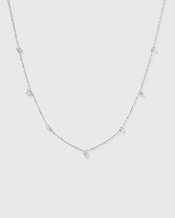 Syster P Celestia Halsband Silver