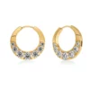 Edblad Monarch Hoops L - Guld