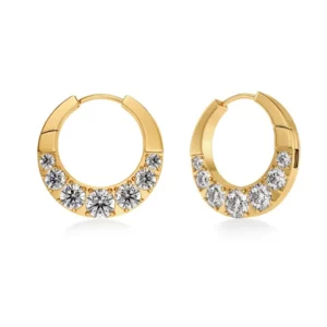 Edblad Monarch Hoops L - Guld