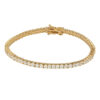VIDAL & VIDAL Tennis Armband Guld 2.5x7mm (S70125B070B)