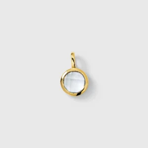 Syster P Beloved Birthstone Mars Hänge Guld