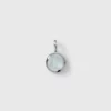 Syster P Birthstone Mars Hänge Silver