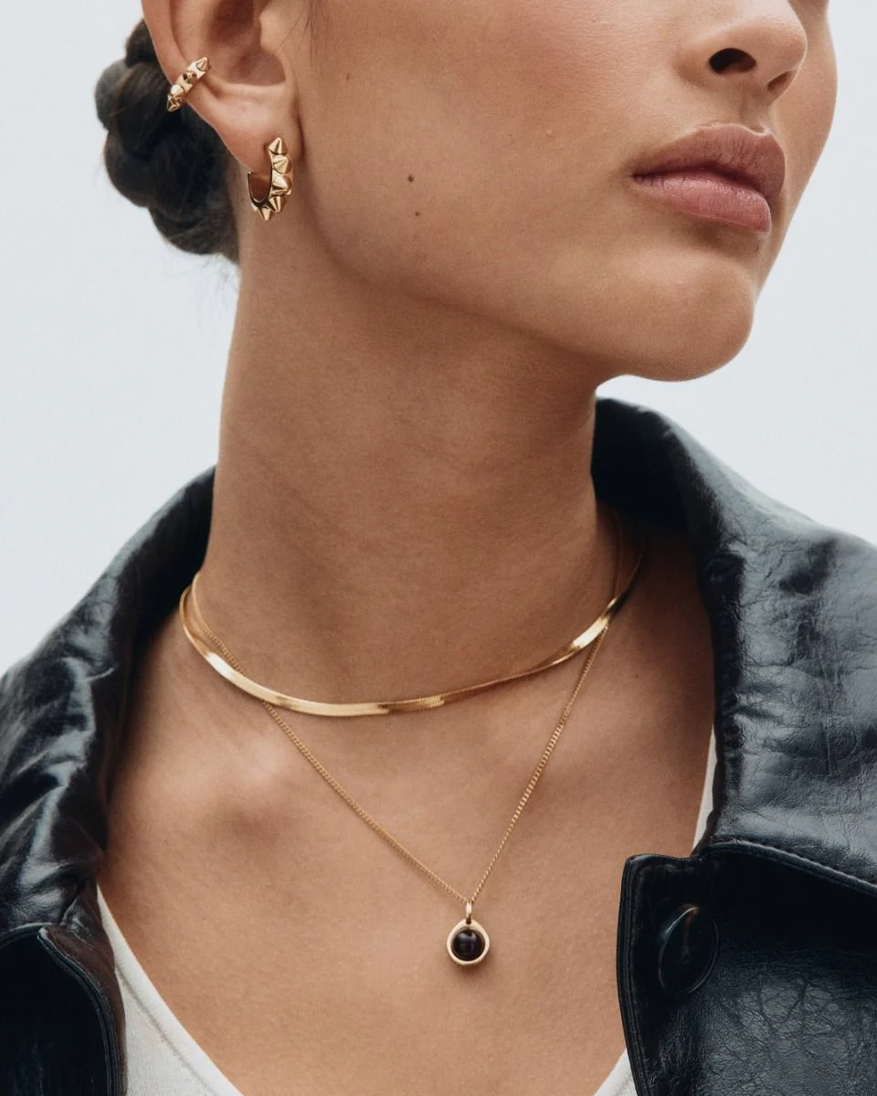 Edblad Berlock Birthstone Hänge Guld - Bild 3
