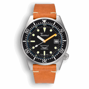 Squale 1521 Black Blasted Leather 1521BKBL.PC