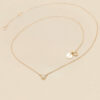 YLVA LI Diamond pave heart 0.07 ct - Guld