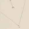YLVA LI Signature diamond Halsband 0.09 ct - Silver