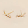YLVA LI Signature diamond swirl 0.23 ct - Guld