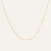 Mockberg Beaded Chain Halsband - Guld