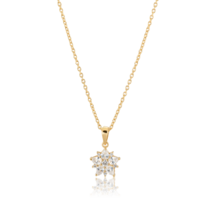 Gynning Jewelry Dhalia sparkling halsband - Guld