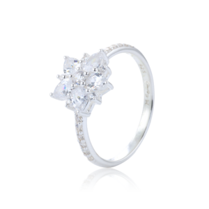 Gynning Jewelry Dhalia sparkling Ring - Silver