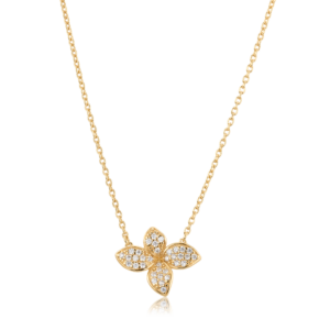 Gynning Jewelry Lily sparkling halsband - Guld