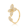 Gynning Jewelry Lily sparkling ring - Guld