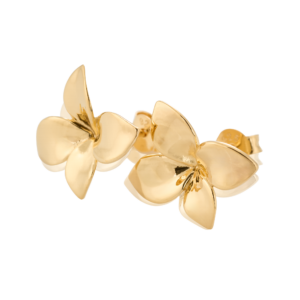 Gynning Jewelry Lily örhängen studs - Guld