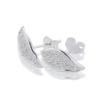 Gynning Jewelry Autumn leaves Sparkling örhängen studs - Silver