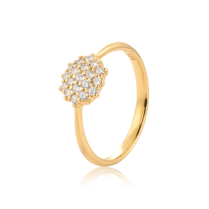 Gynning Jewelry Meadow sparkling ring - Guld