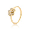 Gynning Jewelry Rose Sparkling Ring - Guld