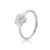 Gynning Jewelry Rose Sparkling Ring - Silver