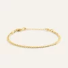 Mockberg Serpentine Chain Armband - Guld