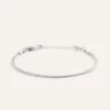 Mockberg Serpentine Chain Armband - Stål