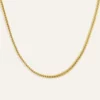 Mockberg Serpentine Chain Halsband - Guld