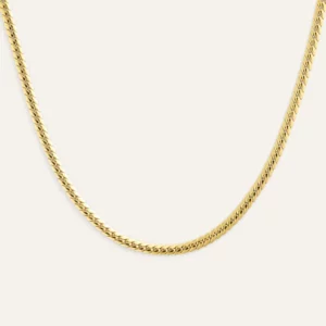 Mockberg Serpentine Chain Halsband - Guld