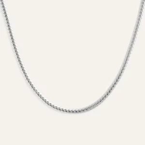 Mockberg Serpentine Chain Halsband - Stål