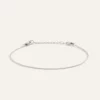 Mockberg Thin Curb Chain Stål Armband