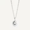 VIDAL & VIDAL Bokstav C Halsband (Silver)