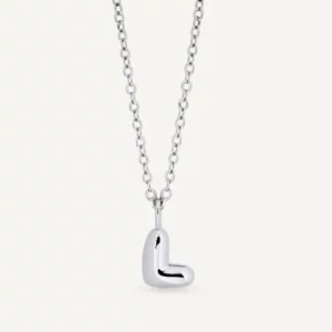 VIDAL & VIDAL Bokstav L Halsband (Silver)