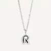 VIDAL & VIDAL Bokstav R Halsband (Silver)