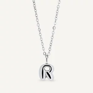 VIDAL & VIDAL Bokstav R Halsband (Silver)