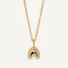 VIDAL & VIDAL Bokstav A Halsband (Guld)