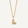 VIDAL & VIDAL Bokstav L Halsband (Guld)