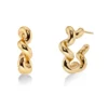Edblad Spiral Hoops L - Guld