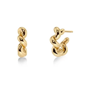 Edblad Spiral Hoops S - Guld
