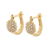 Gynning Jewelry Meadow Sparkling Örhängen Creol - Guld
